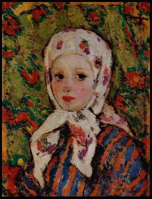 Nicolae Tonitza Katyusha the Lipovan Girl Spain oil painting art